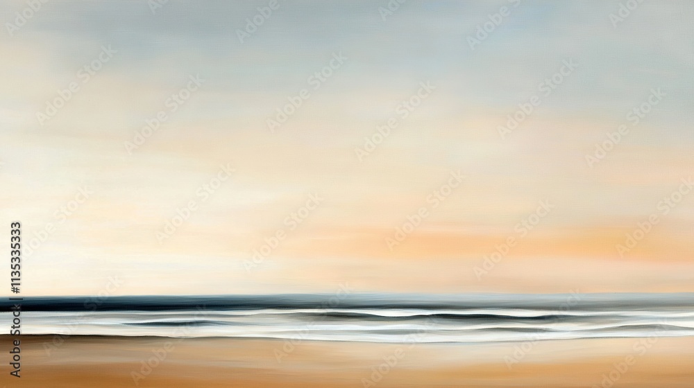 Obraz premium Waves Crashing In