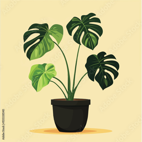 Illustration of a vase as a vector