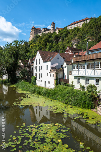 Wallpaper Mural Harburg is a village in the Wornitz River valley, Germany, with one of the most beautiful and best-preserved castles. Torontodigital.ca