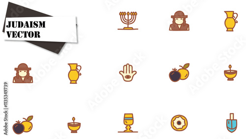 judaism vector