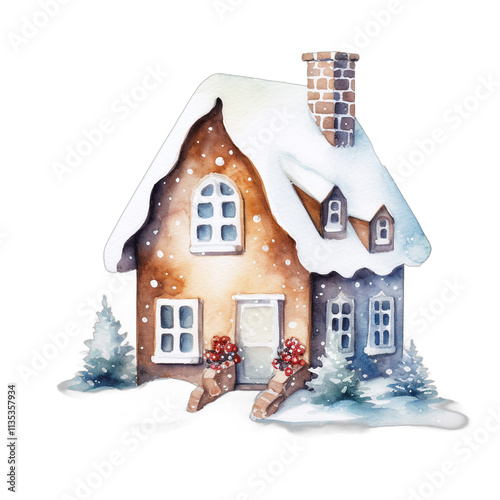 Winter Cottage photo