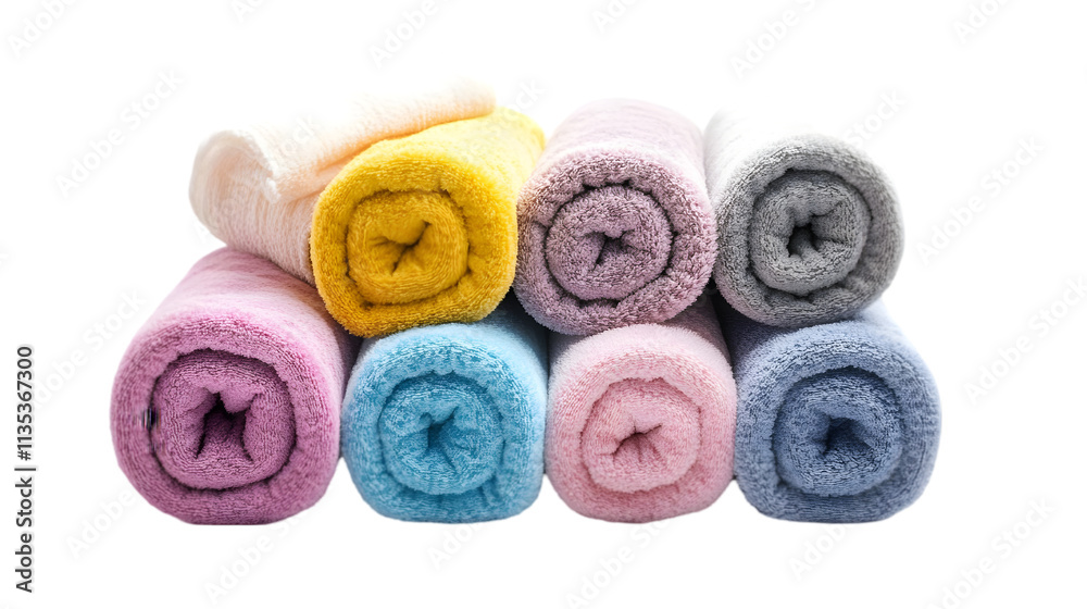 Colorful Rolled Towels Soft Fluffy Bath Towels Spa Bathroom Cotton Textile Home Cl Colorful Rolled Towels Soft Fluffy Bath Towels Spa Bathroom Cotton Textile Home Cl