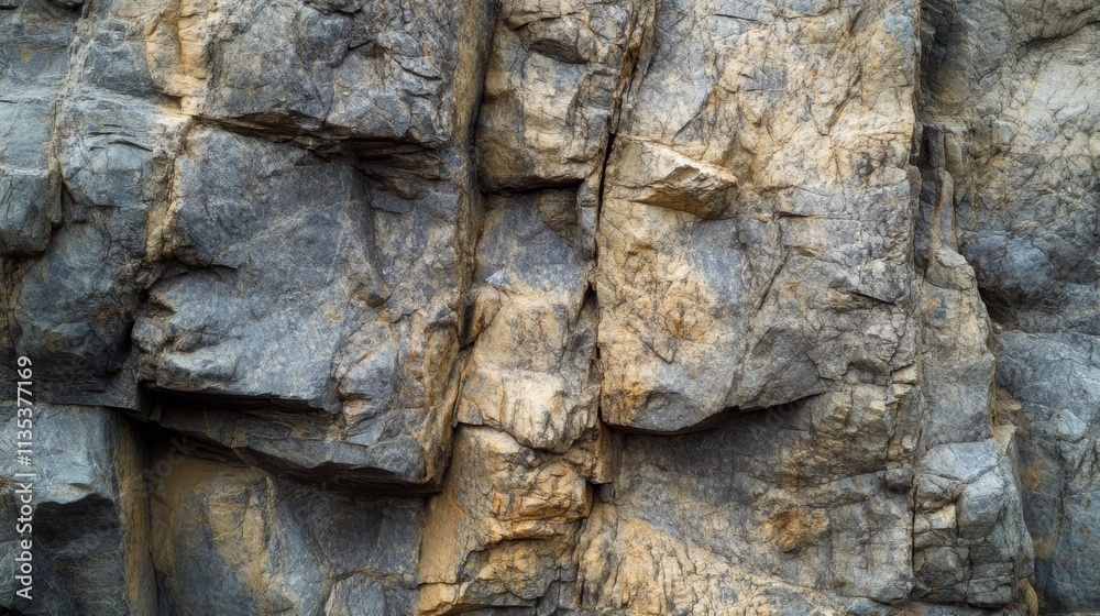 Fototapeta premium Majestic Stone Face: A Powerful Natural Texture