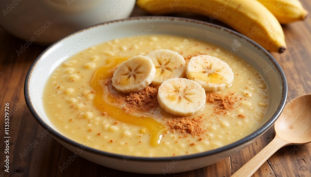 Creamy Cornmeal Porridge with Honey and Cinnamon Creamy Cornmeal Porridge with Honey and Cinnamon
