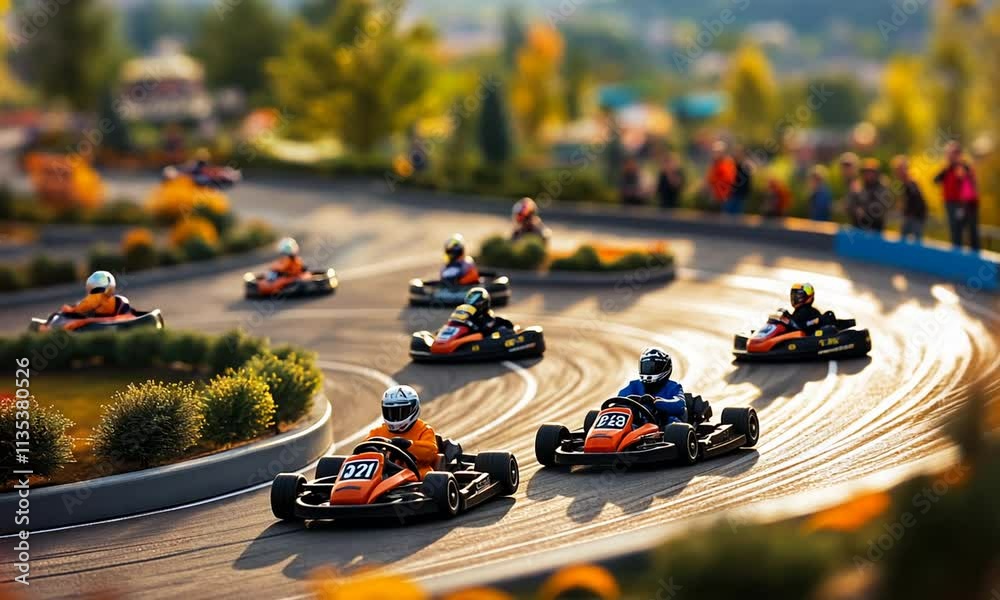 Go-Kart Race: Thrilling Competition on the Track