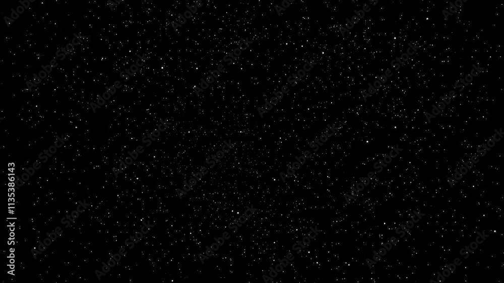 Night sky filled with sparkling stars against a dark black background, space, stars, sky Night sky filled with sparkling stars against a dark black background, space, stars, sky
