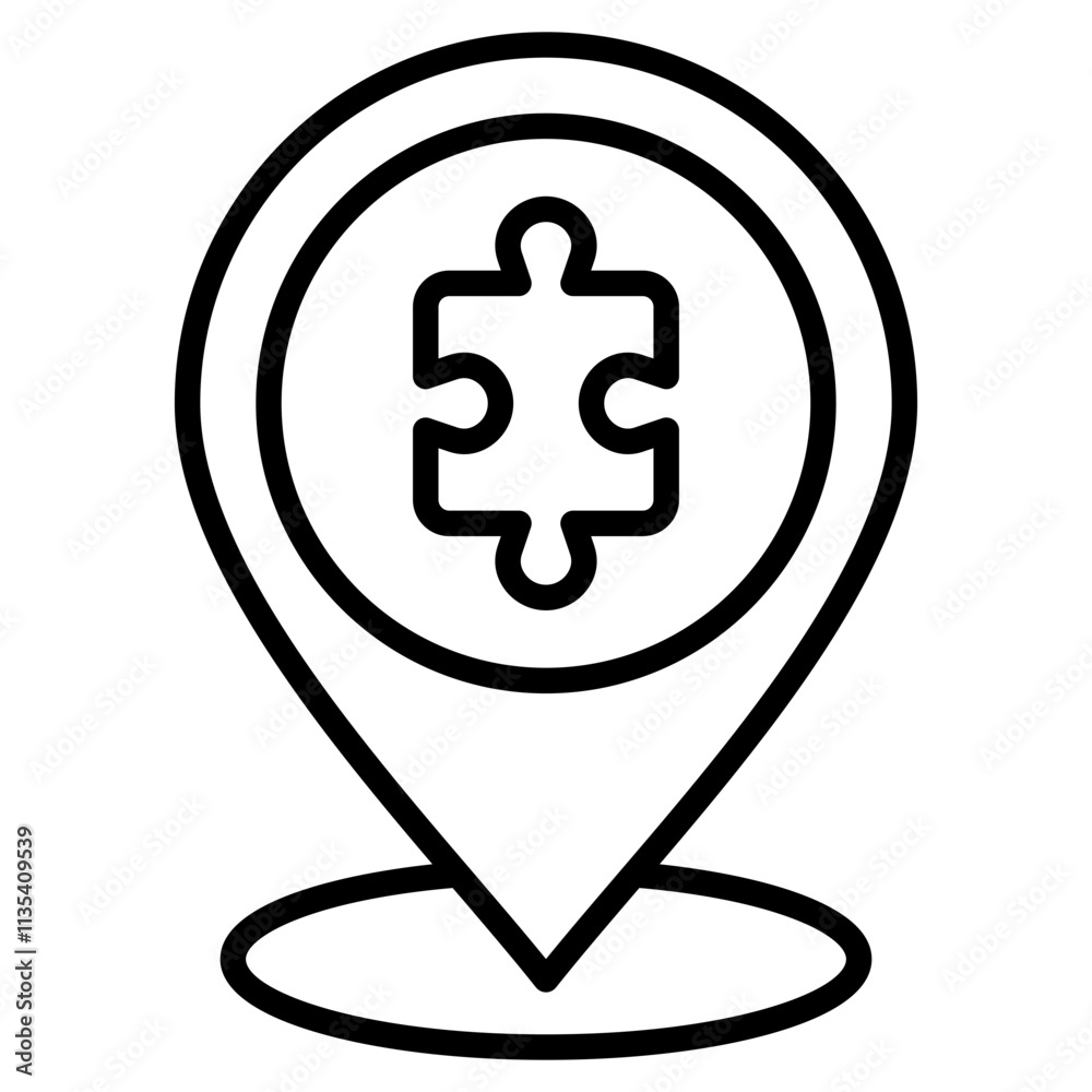 Positioning Puzzle icon Positioning Puzzle icon