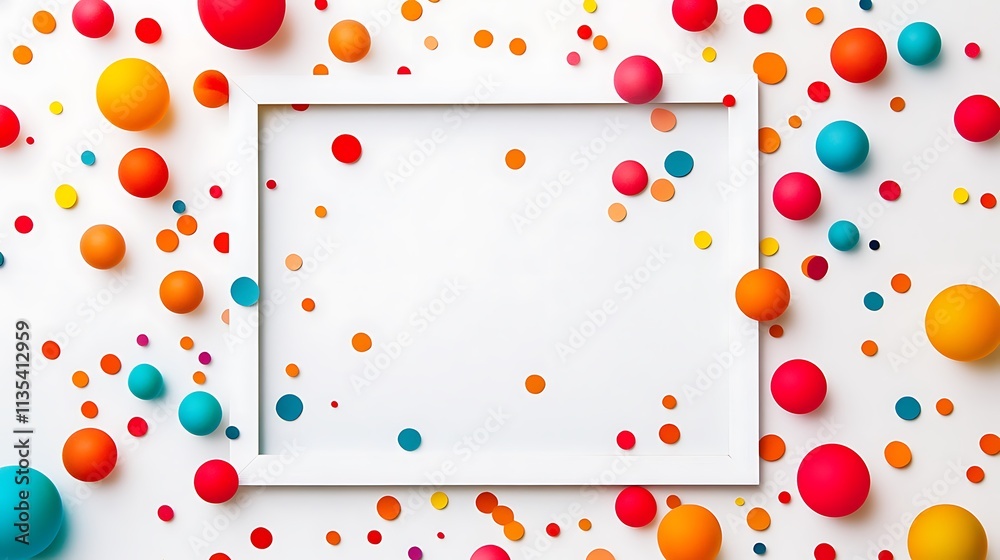 Naklejka premium Graphic frame illustrations