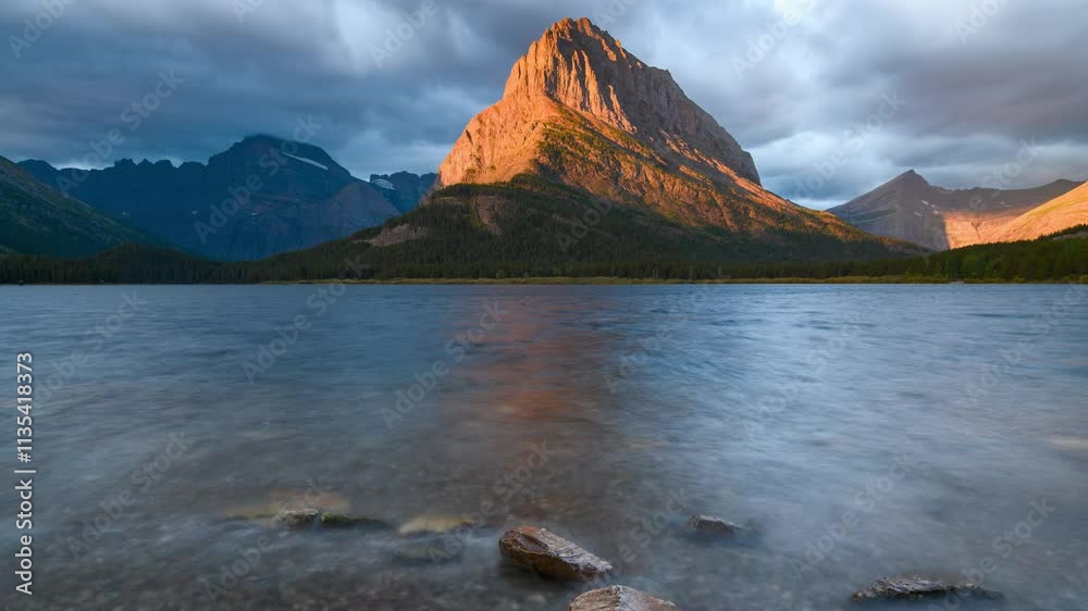 Glacier National Park Sunrise Timelapse