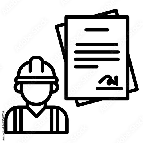 Contract Worker icon