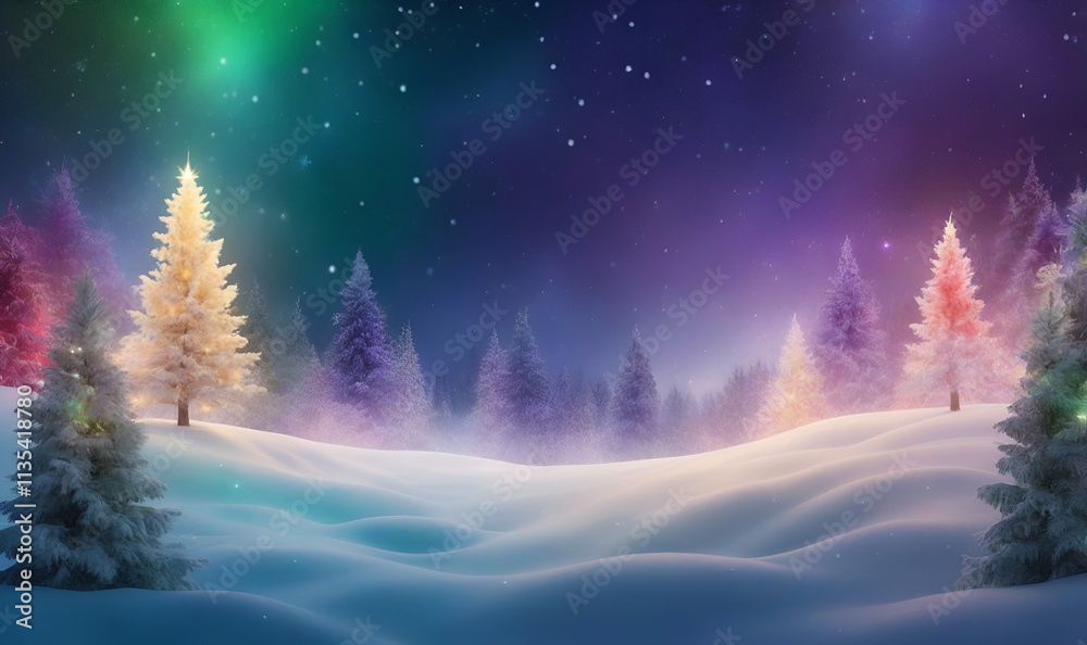 Dynamic combination of snowy patterns and sparkling nativity elements. Dynamic combination of snowy patterns and sparkling nativity elements.