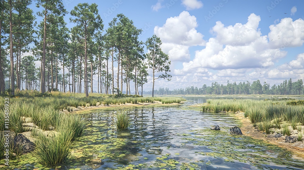 Obraz premium Panoramic serenity