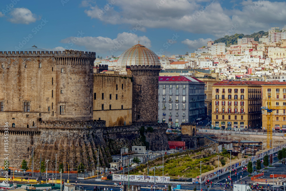 Obraz premium Castel Nuovo in Naples