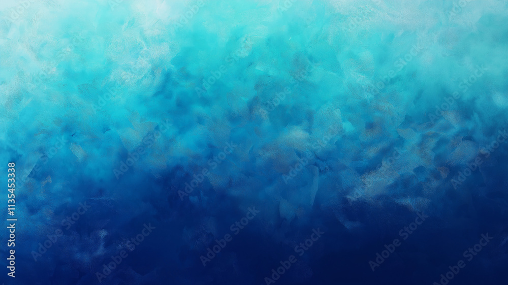 Fototapeta premium Abstract Blue Watercolor Background