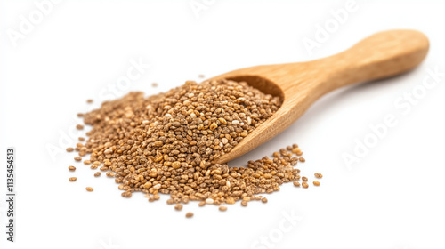 Studio Shot of Chia Seeds