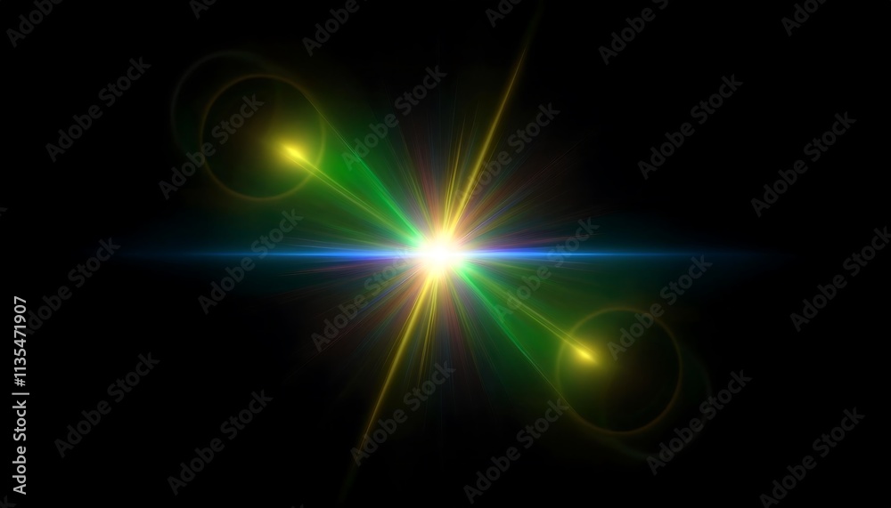 Lens Flare light over Black Background. Easy to add overlay or screen filter over Photos texture Lens Flare light over Black Background. Easy to add overlay or screen filter over Photos texture