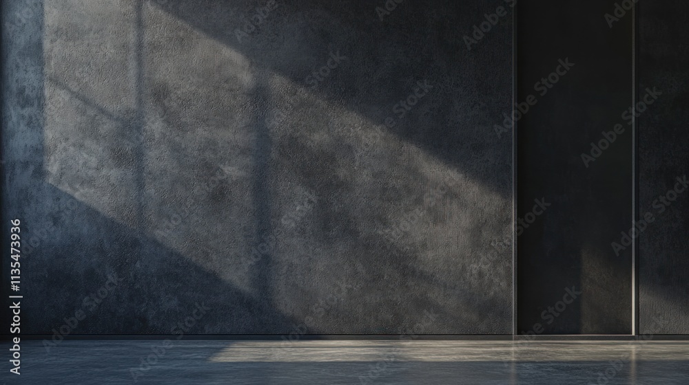 Sunlit Concrete Room Interior Design: Minimalist Modern Space Sunlit Concrete Room Interior Design: Minimalist Modern Space