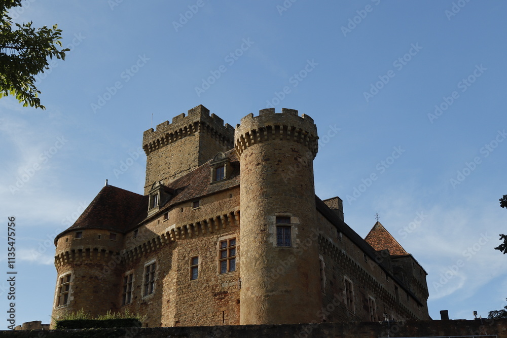CHATEAU DE CASTELNAU-BRETENDUX. FRANCE. EUROPE CHATEAU DE CASTELNAU-BRETENDUX. FRANCE. EUROPE