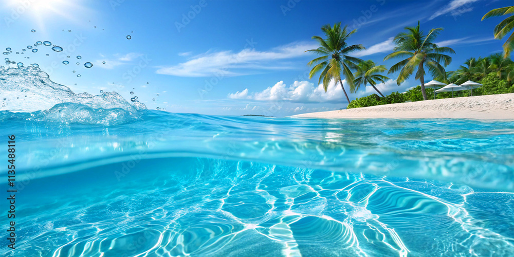 Blue water ripple with surface, splash. Abstract of surface blue water reflected with sunlight for background. Water splashed abstract background Blue water ripple with surface, splash. Abstract of surface blue water reflected with sunlight for background. Water splashed abstract background