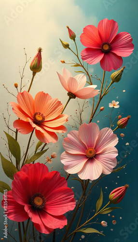 Colorful Wildflower Bouquet