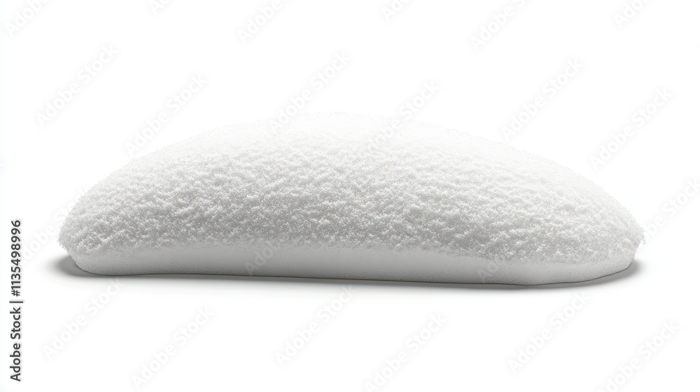 Soft Textured White Pillow with Sleek Design for Comfort and Support Soft Textured White Pillow with Sleek Design for Comfort and Support