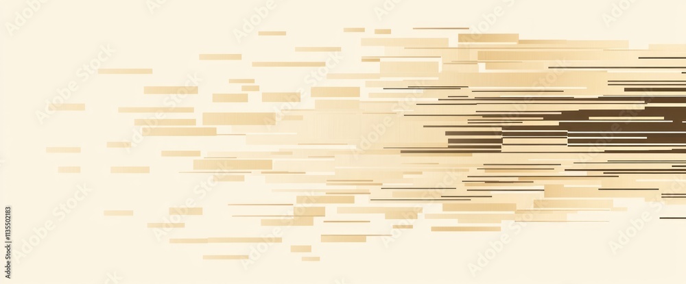 Beige geometric pattern with scattered rectangle shapes on a light background. Beige geometric pattern with scattered rectangle shapes on a light background.