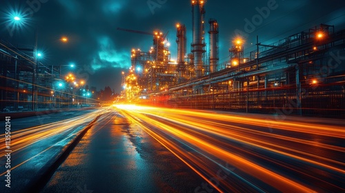 Night Lights and Industrial Power