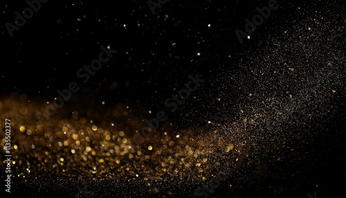 Wallpaper Mural Dust particles. Abstract particle background. Dots background. 4k rendering. Torontodigital.ca