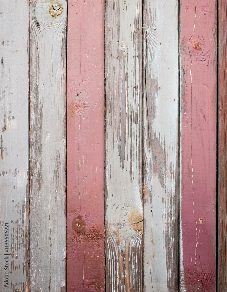Rustic Wooden Wall Texture. Weathered grey and pink wood planks. Rustic Wooden Wall Texture. Weathered grey and pink wood planks.