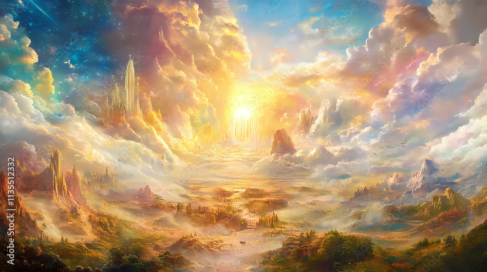 Obraz premium paradise unique heaven