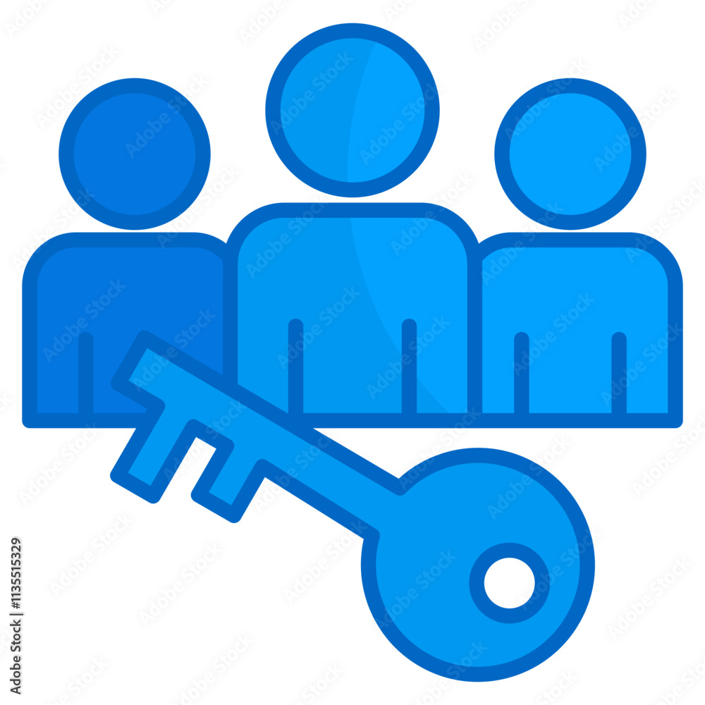 Key Stakeholders Icon Element For Design Key Stakeholders Icon Element For Design