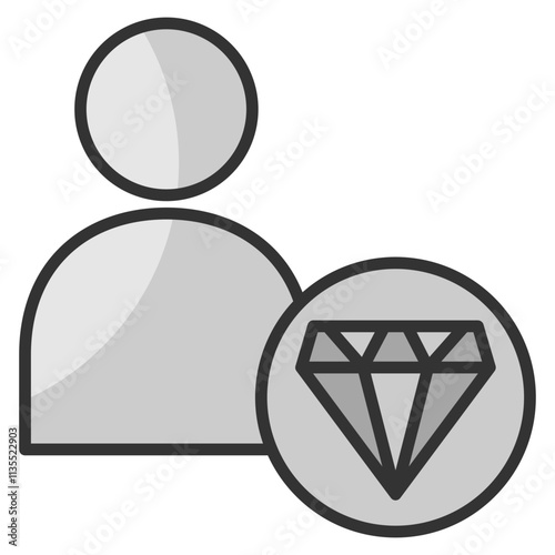 Customer Lifetime Value  Icon Element For Design