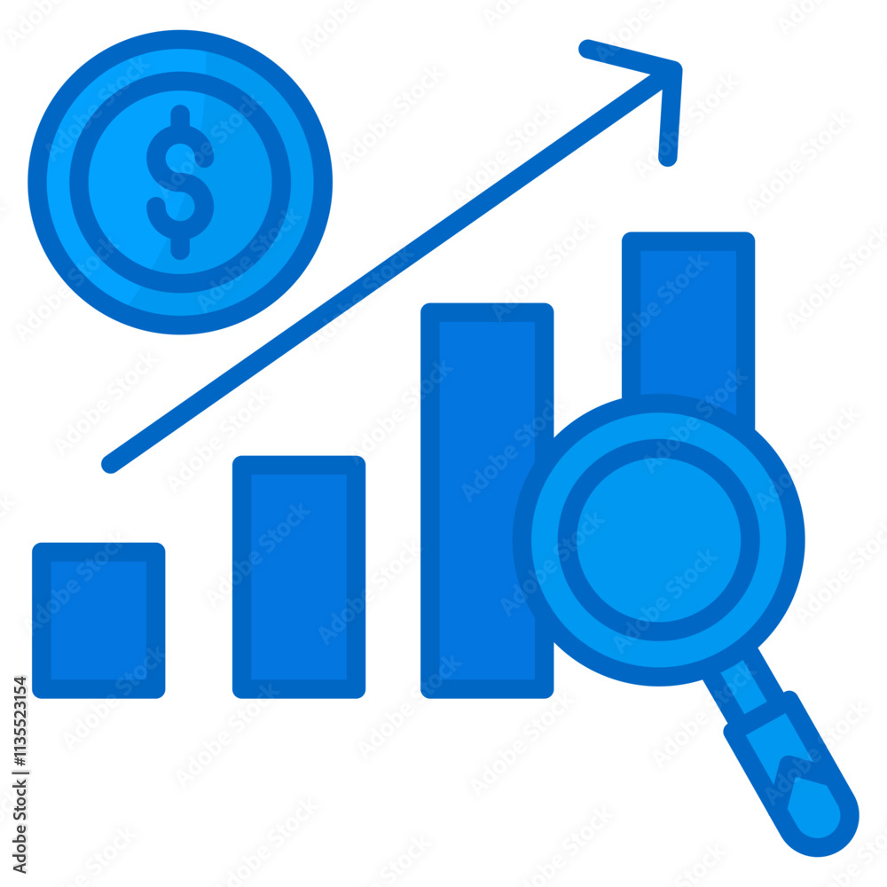 Revenue Analytics Icon Element For Design Revenue Analytics Icon Element For Design