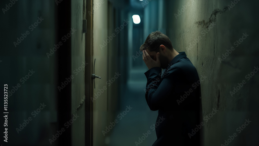 Lonely Man in a Dark Alley Lonely Man in a Dark Alley