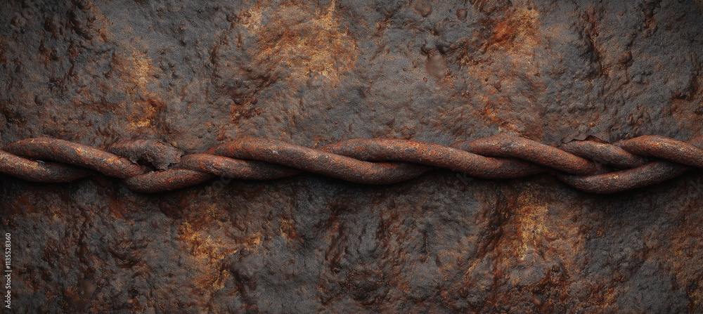Rusty Metal Wire Corroded Surface Rust and Grime Texture Rusty Metal Wire Corroded Surface Rust and Grime Texture