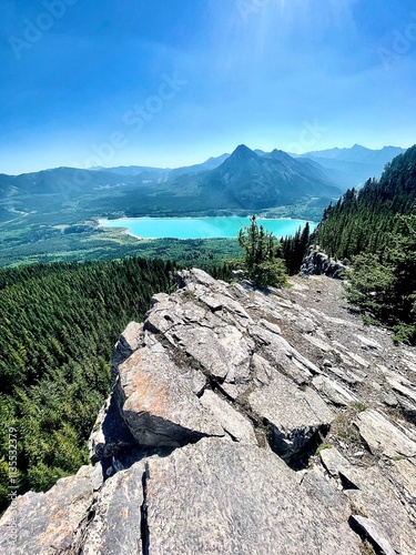 lake in the mountains
