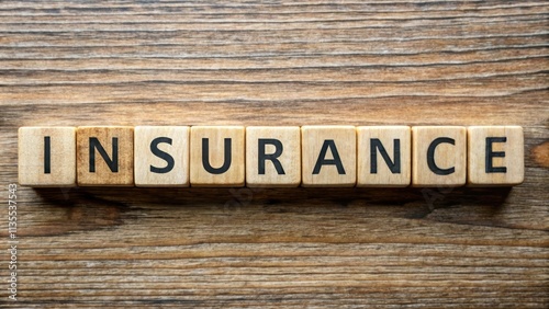 Concept of insurance , protection, coverage, risk management, financial security, safety net, policyholder, premium photo