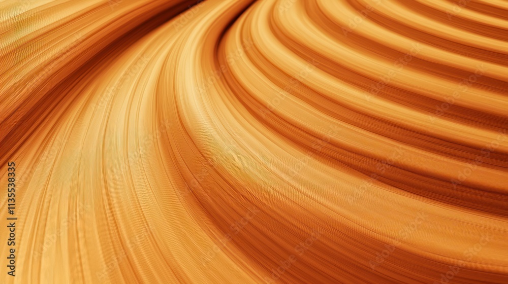 Abstract Amber Waves: A Digital Art Piece Abstract Amber Waves: A Digital Art Piece