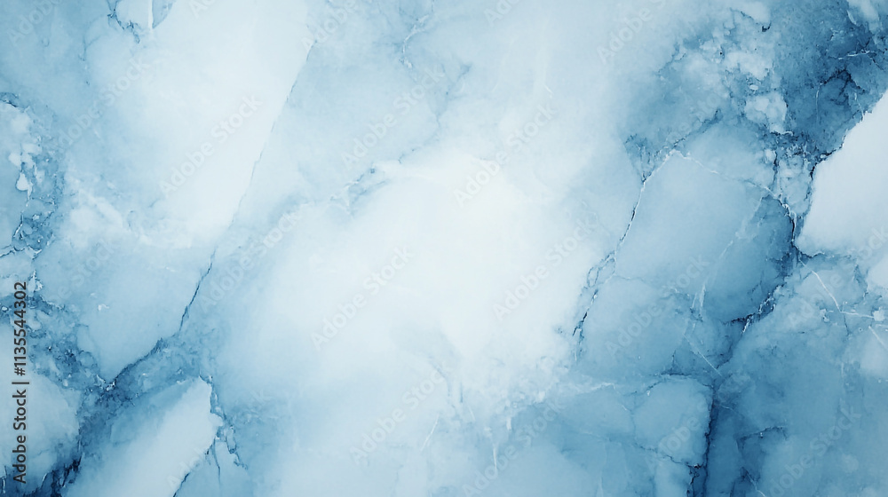 Elegant blue marble texture with soft white veins for interior design and artwork Elegant blue marble texture with soft white veins for interior design and artwork