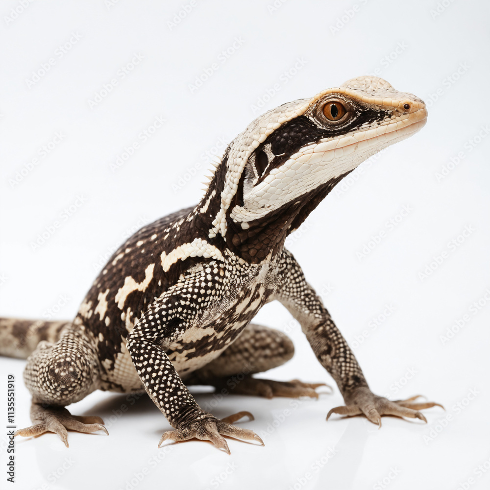 Naklejka premium bearded dragon lizard