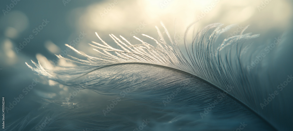 Obraz premium Feather Texture