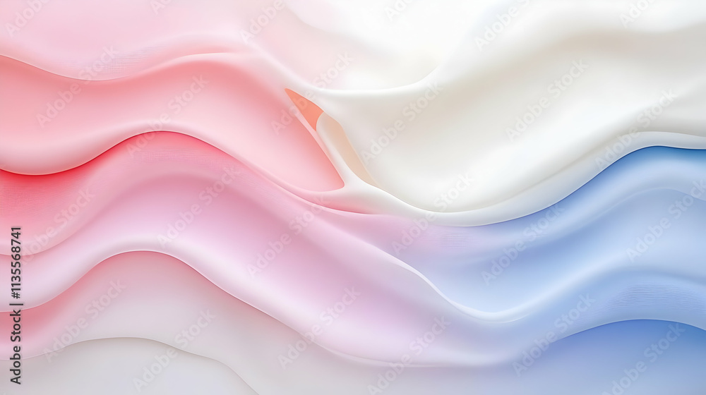 Abstract Pastel Wave Background Illustration Abstract Pastel Wave Background Illustration