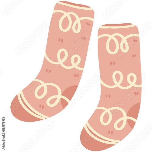 Pair Of Socks Illustration