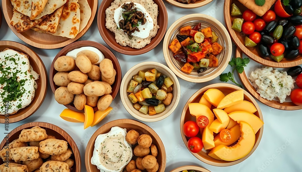 Mediterranean Appetizer Platter Mediterranean Appetizer Platter