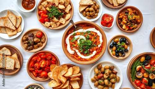 Mediterranean Mezze Platter Feast