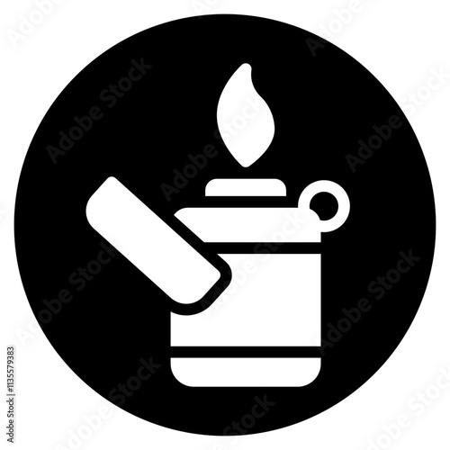 lighter glyph icon