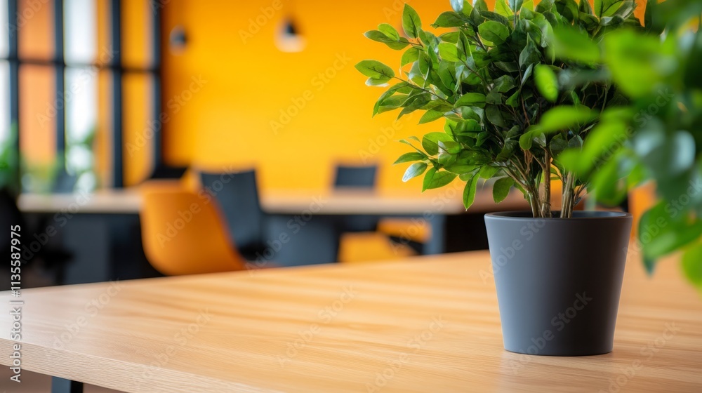 Fototapeta premium A vibrant startup office filled with creative brainstorming sessions, digital collaboration tools, and an energetic work environment, fostering innovation and teamwork.