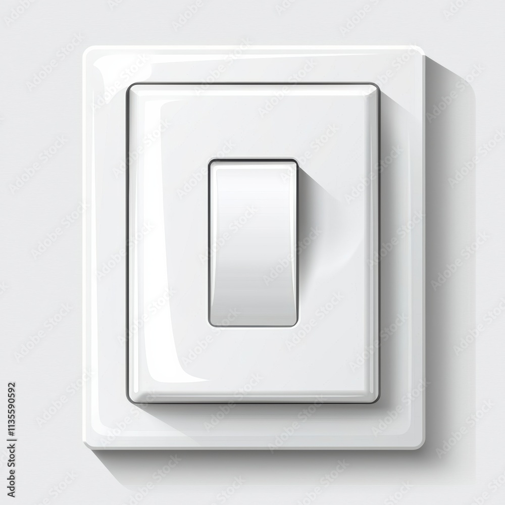Digital graphics of modern switch lighting a minimalist approach to smart living Digital graphics of modern switch lighting a minimalist approach to smart living