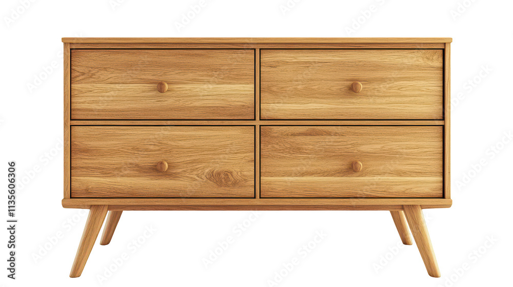 Modern Wooden Storage Cabinet with Four Drawers Modern Wooden Storage Cabinet with Four Drawers