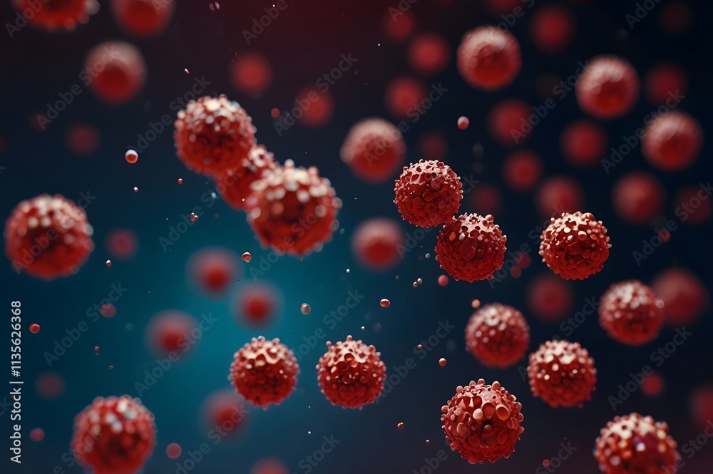 small tissue or particles under the skin or human body, small irregular blood cells that are in the human body. small tissue or particles under the skin or human body, small irregular blood cells that are in the human body.